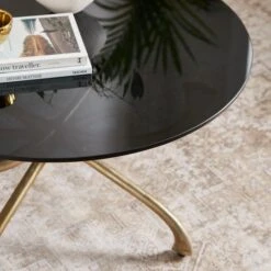Nora Round Metal Coffee Table -Dunelm Shop 30926182 alt02