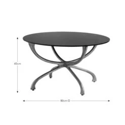 Nora Round Metal Coffee Table -Dunelm Shop 30926182 alt09