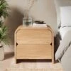 Bennett 2 Drawer Bedside Table, Light Oak 1 Bennett 2 Drawer Bedside Table, Light Oak -Dunelm Shop 30927464
