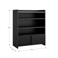 Georgi Low Bookcase -Dunelm Shop 30927489 alt09