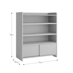 Georgi Low Bookcase -Dunelm Shop 30927495 alt09