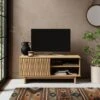 Inga Small TV Unit For TVs Up To 44", Oak Effect 2 Inga Small TV Unit For TVs Up To 44", Oak Effect -Dunelm Shop 30928258
