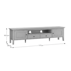 Lynton Extra Wide TV Unit For TVs Up To 75" -Dunelm Shop 30935225 alt09