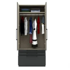 Harmony Foster Double 3 Drawer Wardrobe 27 Harmony Foster Double 3 Drawer Wardrobe -Dunelm Shop 30935454 alt05