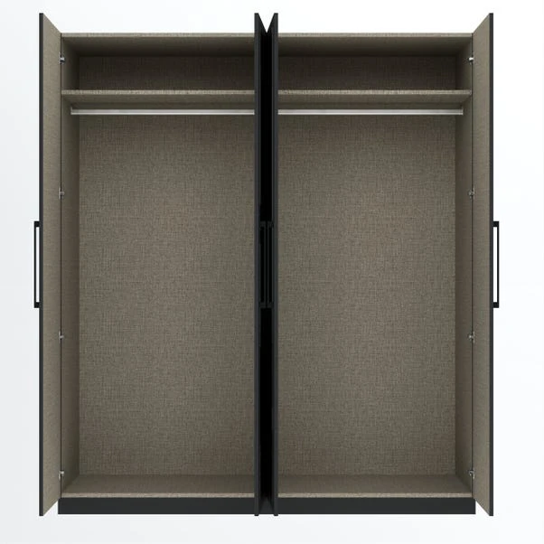 Harmony Foster 4 Door Wardrobe 14 Harmony Foster 4 Door Wardrobe - Image 12