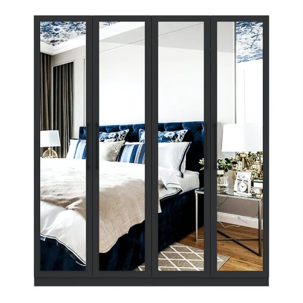 Harmony Foster 4 Door Wardrobe 5 Harmony Foster 4 Door Wardrobe - Image 3