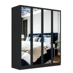 Harmony Foster 4 Door Wardrobe 28 Harmony Foster 4 Door Wardrobe -Dunelm Shop 30935463 alt07
