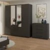 Harmony Foster 4 Door 3 Drawer Wardrobe -Dunelm Shop 30935465