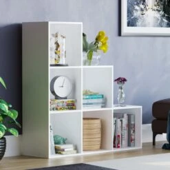 Vida Designs Durham 6 Cube Staircase Storage Unit -Dunelm Shop 30949055