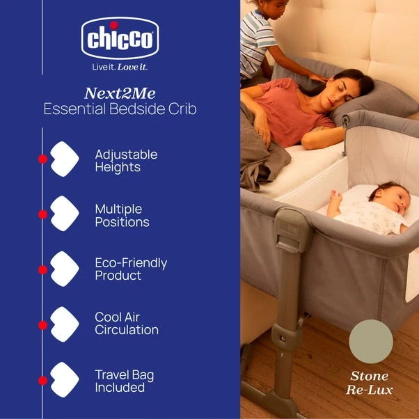 Chicco Next2Me Essential Bedside Crib 14 Chicco Next2Me Essential Bedside Crib - Image 12