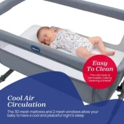 Chicco Next2Me Essential Bedside Crib 27 Chicco Next2Me Essential Bedside Crib -Dunelm Shop 30957795 alt05