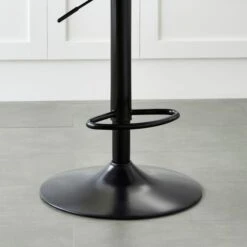 Jayde Adjustable Bar Stool, Faux Leather -Dunelm Shop 30958645 alt03