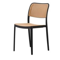 Fusion Living Plastic Cafe Dining Chair -Dunelm Shop 30960509 alt01