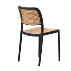 Fusion Living Plastic Cafe Dining Chair -Dunelm Shop 30960509 alt04