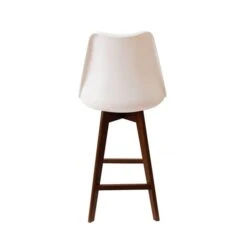 Fusion Living Soho White Plastic Bar Stool -Dunelm Shop 30960579 alt05