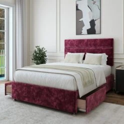 Luxury Chenille Universal Divan Base -Dunelm Shop 30962629 alt01
