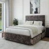 Luxury Chenille Universal Divan Base