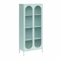 Luna Tall Fluted Sideboard, Glass -Dunelm Shop 30963150 alt01