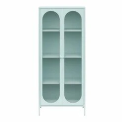 Luna Tall Fluted Sideboard, Glass -Dunelm Shop 30963150 alt02
