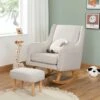 Babymore Ida Nursing Chair With Stool -Dunelm Shop 30964204