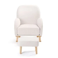 Babymore Freya Nursing Chair With Stool -Dunelm Shop 30964205 alt04