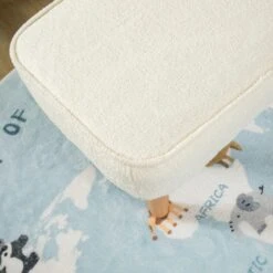 Babymore Ida Boucle Nursing Chair With Stool -Dunelm Shop 30964207 alt03