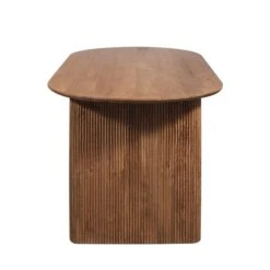 Indus Valley Zen Dining Table With 6 Boucle Stone Chairs -Dunelm Shop 30965905 alt03