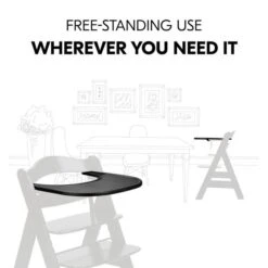 Hauck Alpha Click Highchair Tray -Dunelm Shop 30973183 alt07