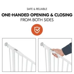 Hauck Open N Stop​ Stair Gate 2 Set With 9cm Extension -Dunelm Shop 30981448 alt02