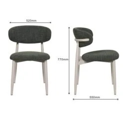 Indus Valley Set Of 2 Cleo Dining Chairs 28 Indus Valley Set Of 2 Cleo Dining Chairs -Dunelm Shop 30982720 alt09