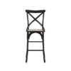 Return - Fitzroy Cane Bar Stool, Black -Dunelm Shop 30984456