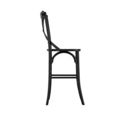Return - Fitzroy Cane Bar Stool, Black -Dunelm Shop 30984456 alt02
