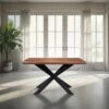 Indus Valley Logan 4 Seater Dining Table -Dunelm Shop 30985770