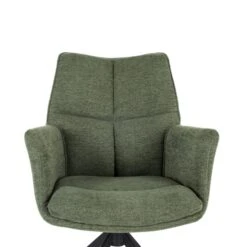Indus Valley Camden Swivel Dining Chair, Chenille -Dunelm Shop 30988221 alt06